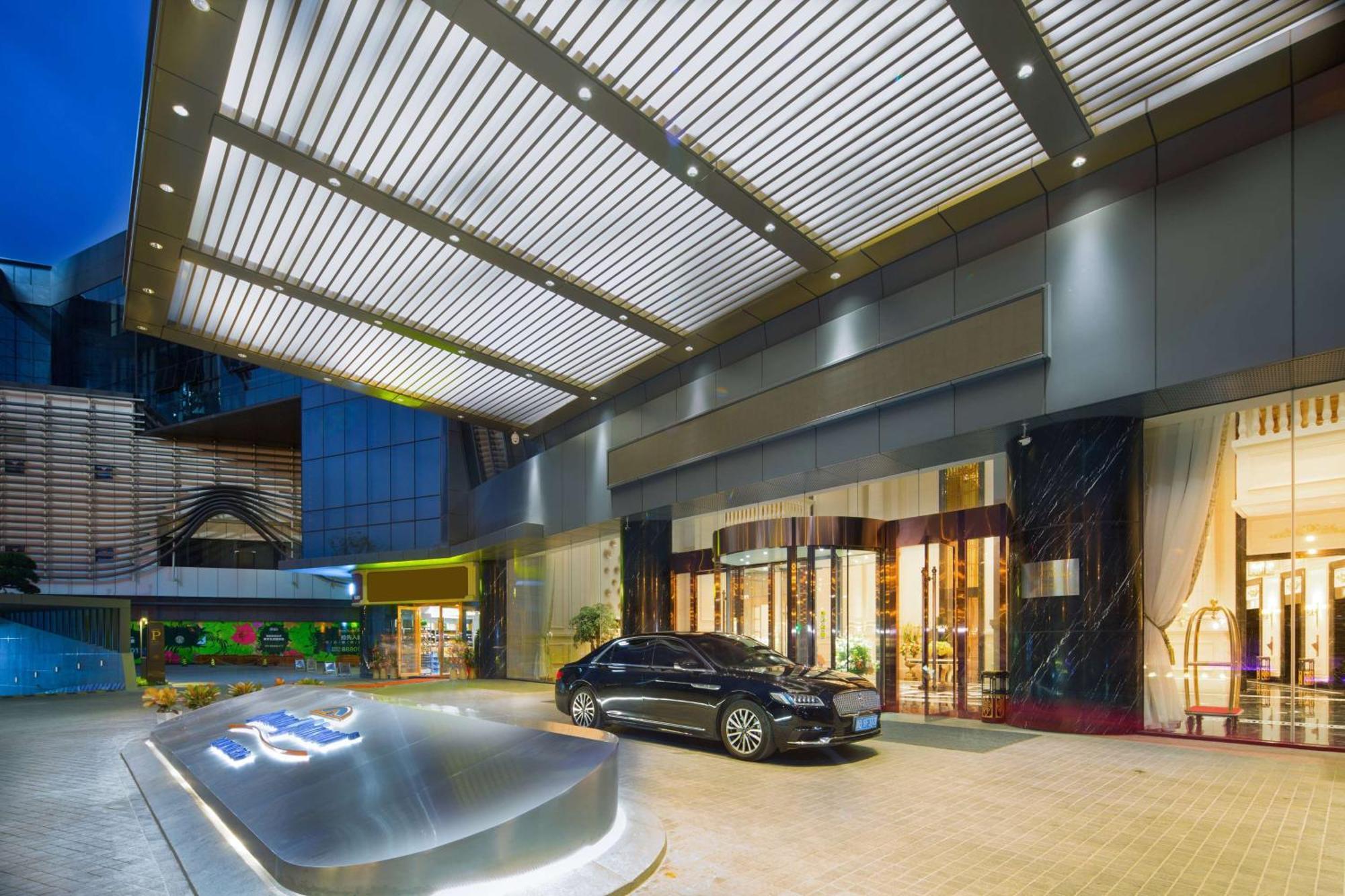 Howard Johnson Plaza Ningbo Bagian luar foto
